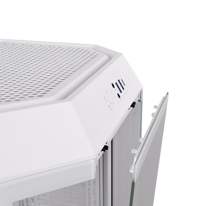 Gabinete Thermaltake The Tower 300 Micro Tower Snow Blanco Micro-ATX CA-1Y4-00S6WN-00