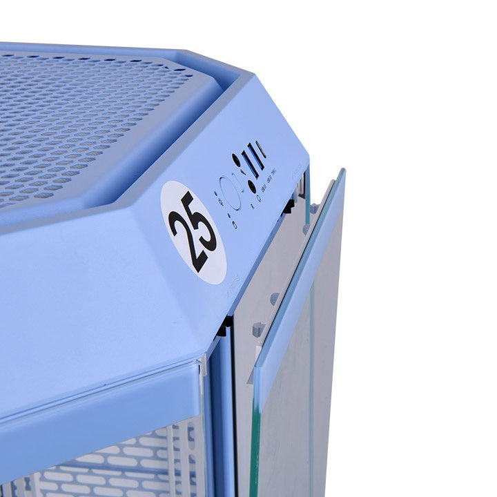 Gabinete Thermaltake The Tower 300 Micro Tower Hydrangea Blue Azul Micro-ATX CA-1Y4-00S1WN-00