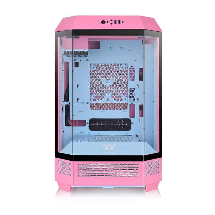 Gabinete Thermaltake The Tower 300 Micro Tower Bubble Pink Rosa Micro-ATX CA-1Y4-00SAWN-00