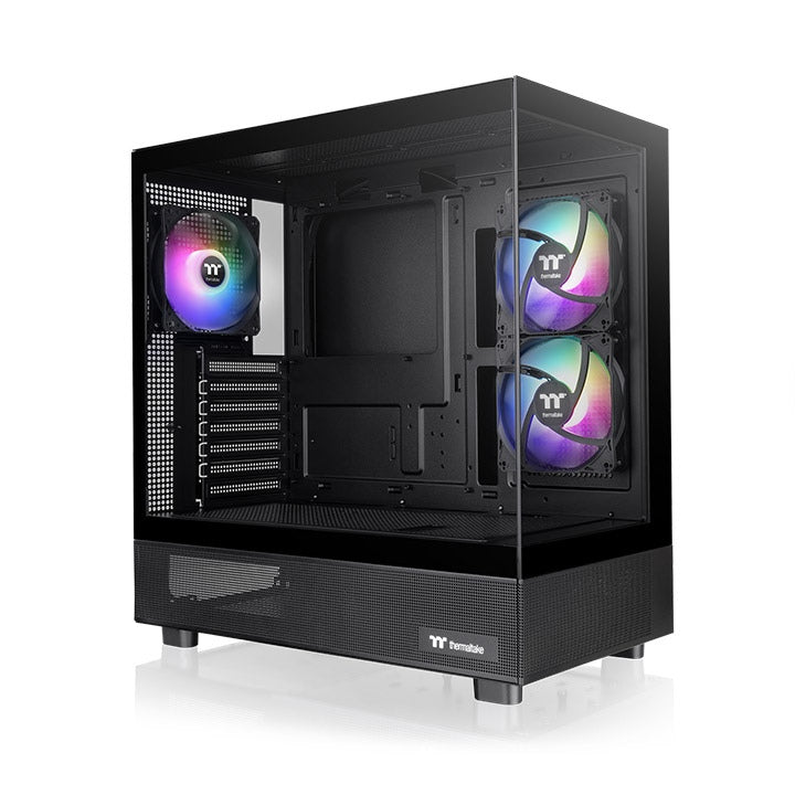 Gabinete Thermaltake View 270 PLUS TG ARGB Mid Tower Negro 3xVentiladores 120mm ATX CCA-1Y7-00M1WN-01