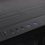 Gabinete Thermaltake View 270 PLUS TG ARGB Mid Tower Negro 3xVentiladores 120mm ATX CCA-1Y7-00M1WN-01
