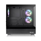 Gabinete Thermaltake View 270 PLUS TG ARGB Mid Tower Negro 3xVentiladores 120mm ATX CCA-1Y7-00M1WN-01