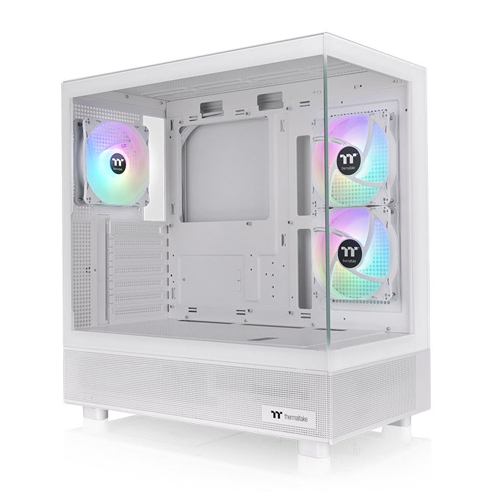 Gabinete Thermaltake View 270 PLUS TG ARGB Mid Tower Snow Blanco 3xVentiladores 120mm ATX CA-1Y7-00M6WN-01