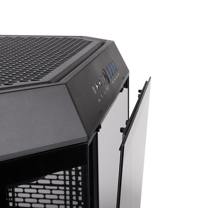 Gabinete Thermaltake The Tower 600 Mid Tower Negro ATX CA-1Z1-00M1WN-00