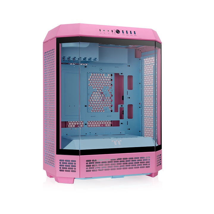Gabinete Thermaltake The Tower 600 Mid Tower Bubble Pink Rosa ATX CA-1Z1-00MAWN-00