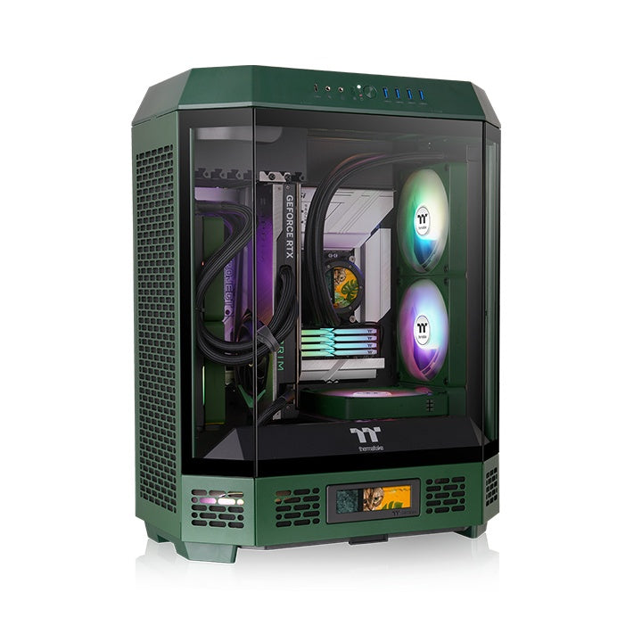 Gabinete Thermaltake The Tower 600 Mid Tower Racing Green Verde ATX CA-1Z1-00M1WN-00