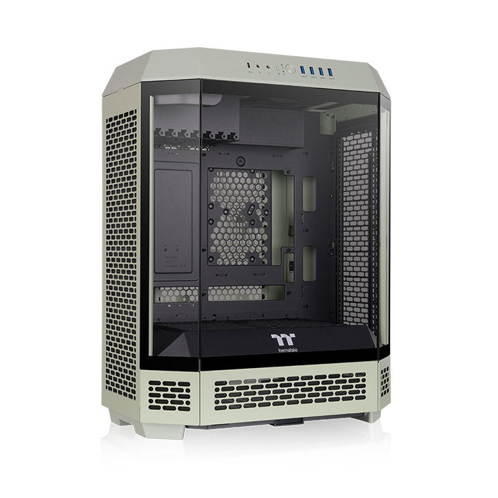 Gabinete Thermaltake The Tower 600 Mid Tower Matcha Green Verde ATX CA-1Z1-00MEWN-00