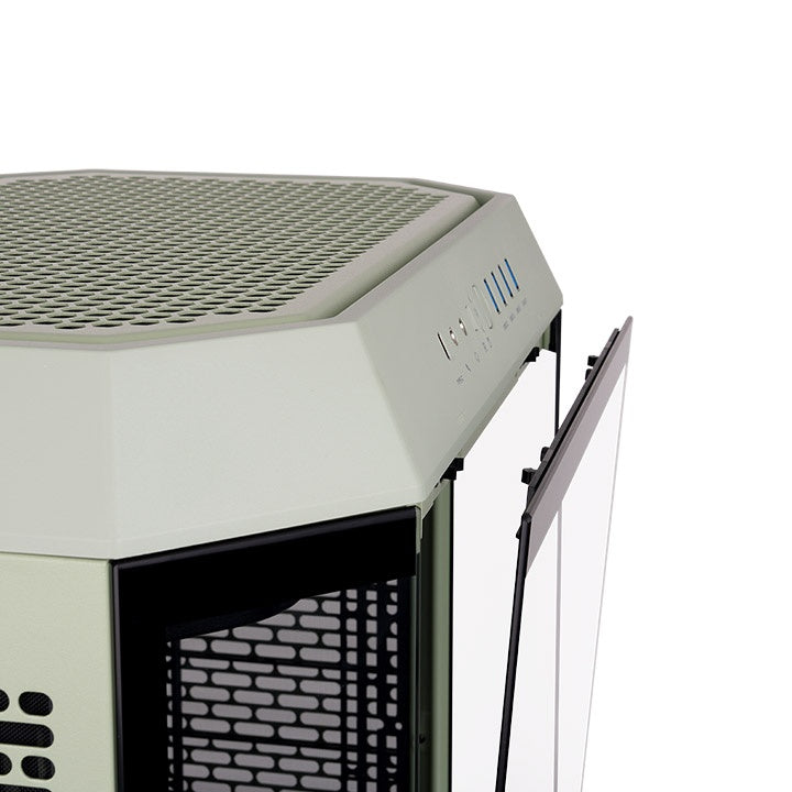 Gabinete Thermaltake The Tower 600 Mid Tower Matcha Green Verde ATX CA-1Z1-00MEWN-00