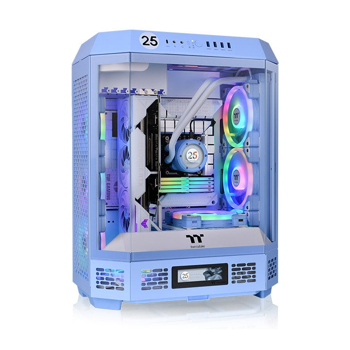 Gabinete Thermaltake The Tower 600 Mid Tower Hydrangea Blue Azul ATX CA-1Z1-00MFWN-00
