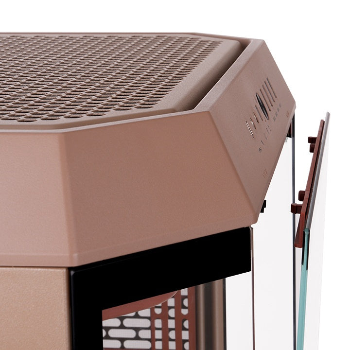 Gabinete Thermaltake The Tower 600 Mid Tower Gravel Sand Cafe ATX CA-1Z1-00MGWN-00