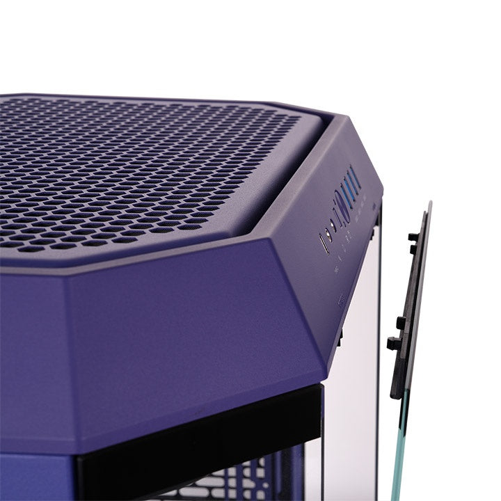 Gabinete Thermaltake The Tower 600 Mid Tower Future Dusk Morado/Negro ATX CA-1Z1-00MNWN-00