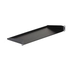 Charola Estante Fijo 1U Rack 19" Acero 15Kg 7" Profundidad Negro StarTech CABSHELF1U