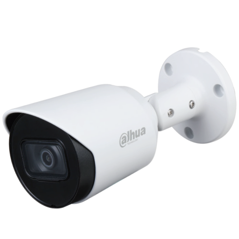 Dahua HAC-HFW1200T-A Cámara Bullet HDCVI 1080P Lente 2.8mm 103° Micrófono Integrado IR 30M IP67 Metálica DWDR BLC HLC