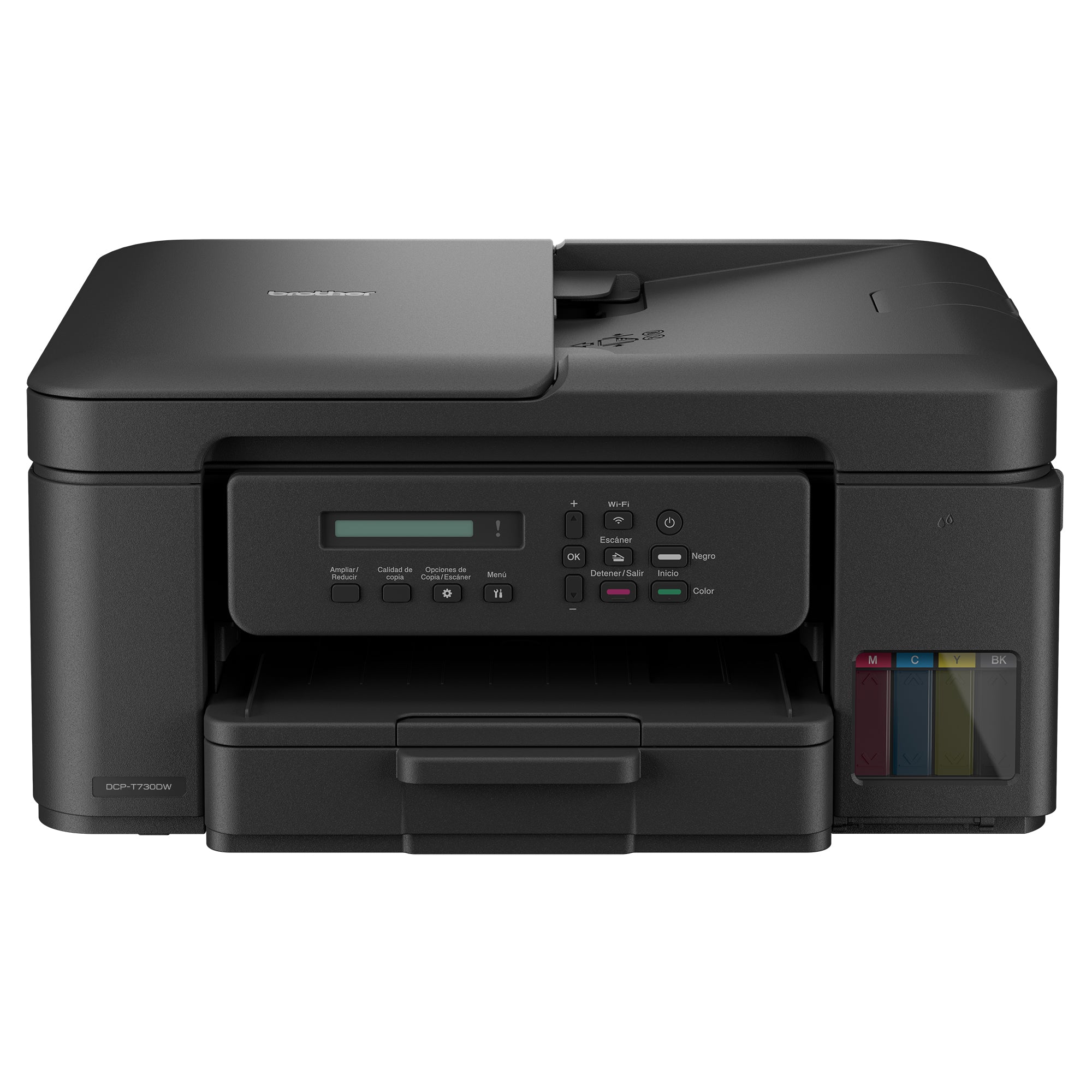 Impresora 3 en 1 Brother DCP-T730DW Inyección de Tinta a Color InkBenefit Tank Conectividad Inálambrica Impresión Dúplex
