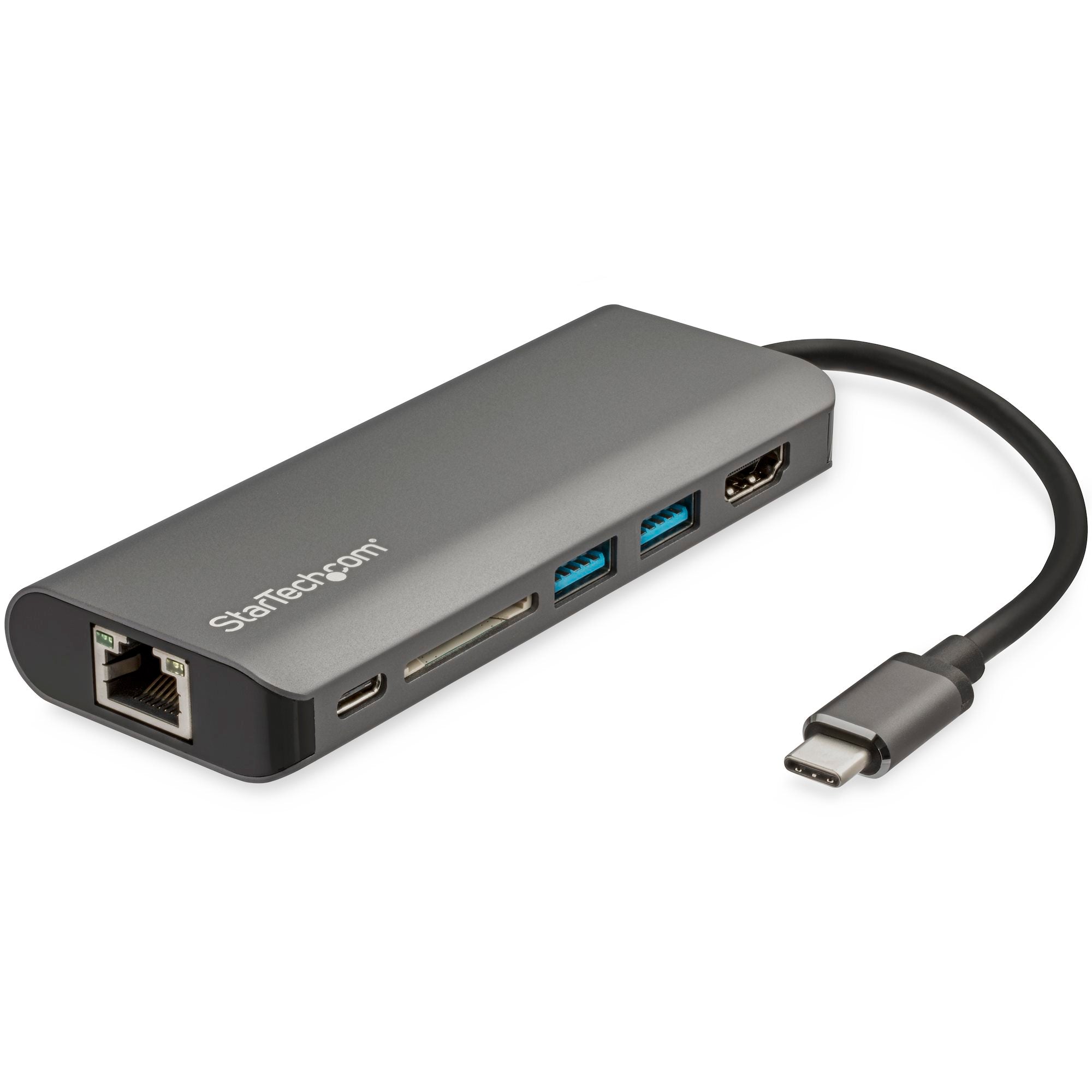 Docking Station USB-C con HDMI - 4K - Mac/Windows - Lector de Tarjetas SD - Hub USB-C a USB 3.0 - 2X USB-A, 1X USB-C PD 3.0 - Startech.Com Mod. DKT30CSDHPD3