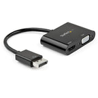 Adaptador DisplayPort a HDMI o VGA Convertidor DP 1.2 a HDMI 2.0/VGA StarTech DP2VGAHD20