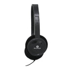 Audifono diadema alambrico Naceb para pc negro 3.5mm c/microf 1.5m