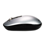 Mouse Inalambrico Naceb slim color Gris USB 3200 DPI 5 botones