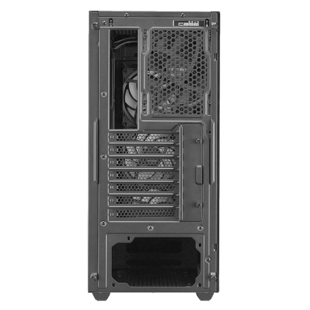 Gabinete ASUS TUF Gaming GT301 Midi-Tower ATX/Micro-ATX/Mini-ITX USB 3.0 sin Fuente 4 Ventiladores Instalados Negro