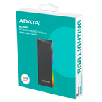Enclosure ADATA XPG EC700 USB C 3.2 para SSD M.2 negro con RGB compatible con Xbox Series