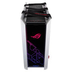 Gabinete Asus ROG Strix Helios White Edition GX601 Gaming 7bahias RGB ATX EATX panel vidrio templado aluminio
