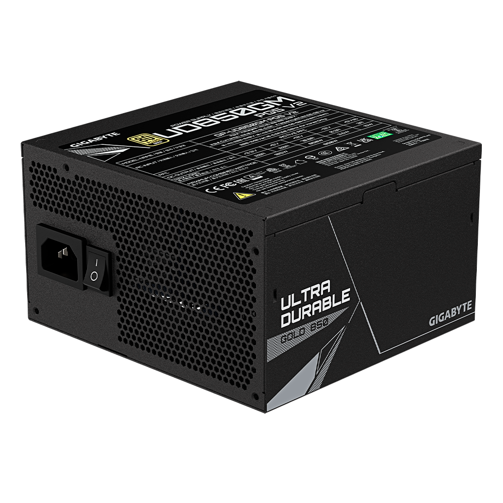 Fuente Gigabyte 850w 80Plus Gold Full Modular PCIE 5.0 GP-UD850GM PG5 V2