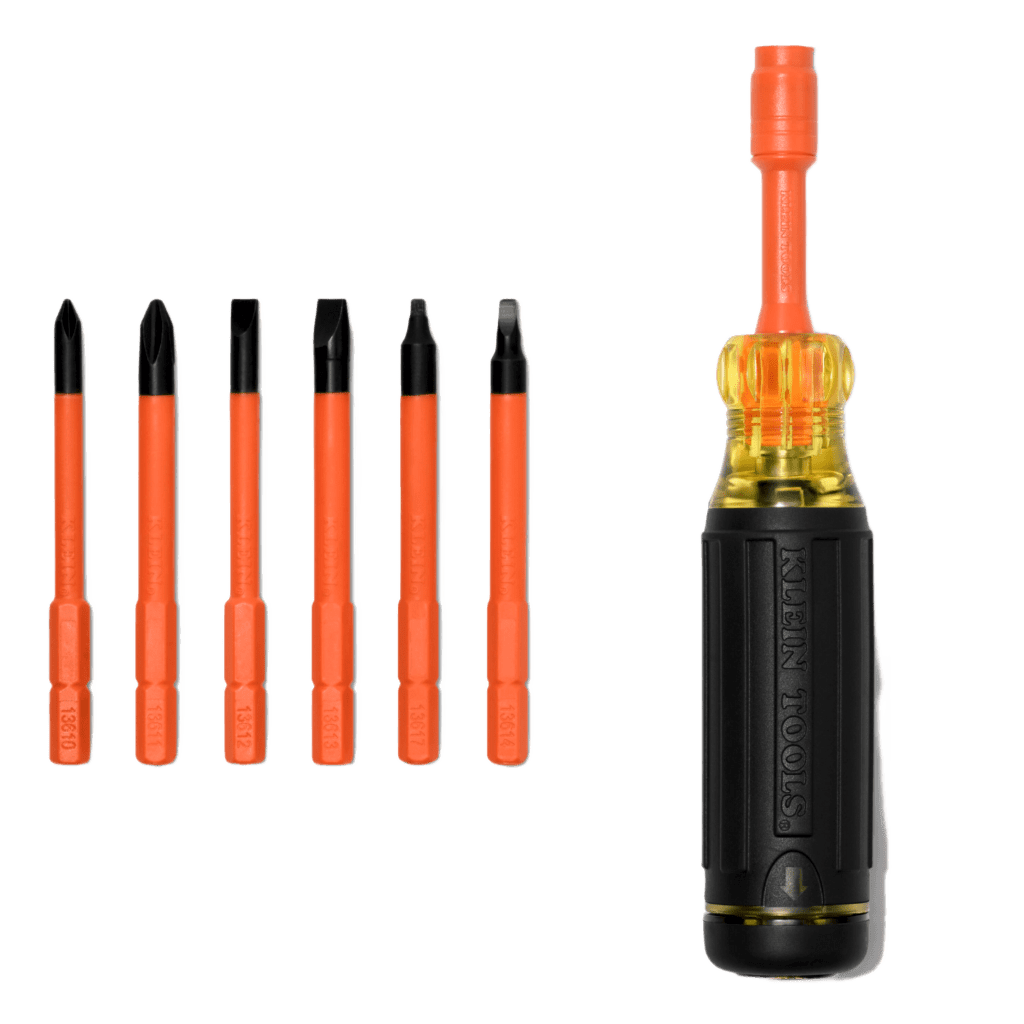 Destornillador Aislado 6 en 1 Auto-Lock de 1000V