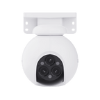Cámara PT Wi-Fi de Triple Lente con Vista Panorámica 360°, Resolución 2K+, Visión Nocturna a Color, IA de Detección de Humanos y Vehículos, Alarma con Sirena y Luz, Certificación IP67
