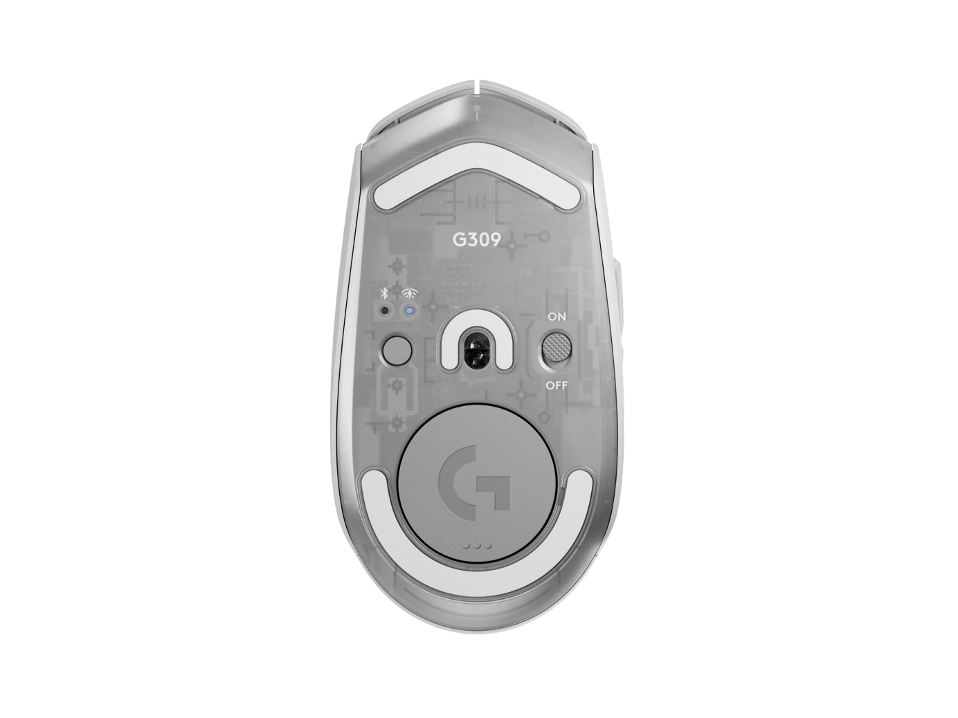 Mouse Logitech G309 LighSpeed Blanco Inalámbrico