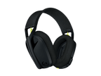 Audífonos Logitech Gaming G435 Inalámbricos Micrófono LIGHTSPEED Negro/Amarillo