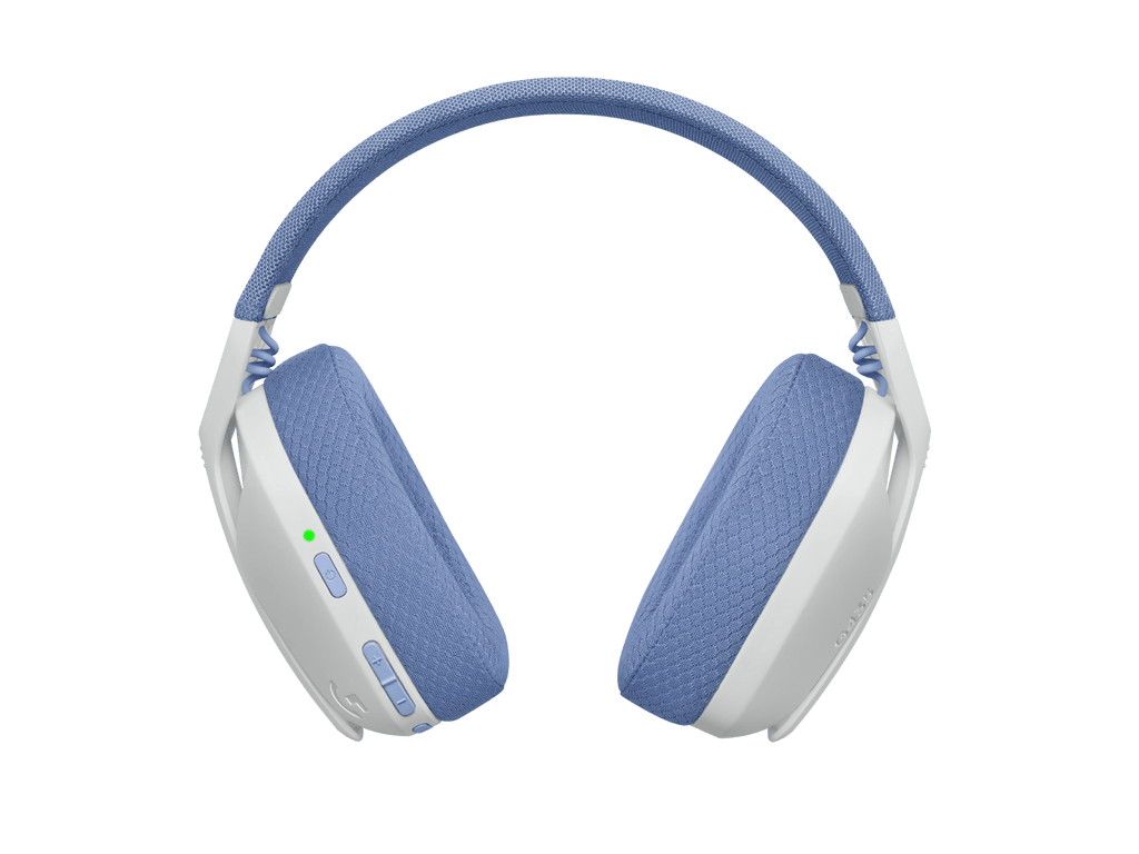 Audifonos diadema Logitech G435 Gaming Blanco wireless USB Bluetooth Lightspeed 981-001073