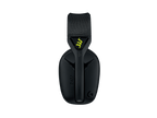 Audífonos Logitech Gaming G435 Inalámbricos Micrófono LIGHTSPEED Negro/Amarillo