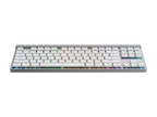 Teclado Logitech G515 LightSpeed TKL Inalámbrico Gaming USB Color Blanco