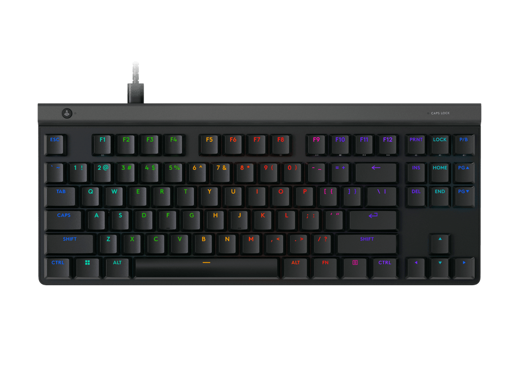 Teclado Logitech G515 TKL Wired Gaming USB Color Negro