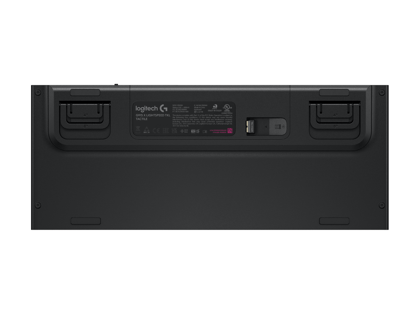 Teclado Logitech G915 X Lightspeed TKL Negro