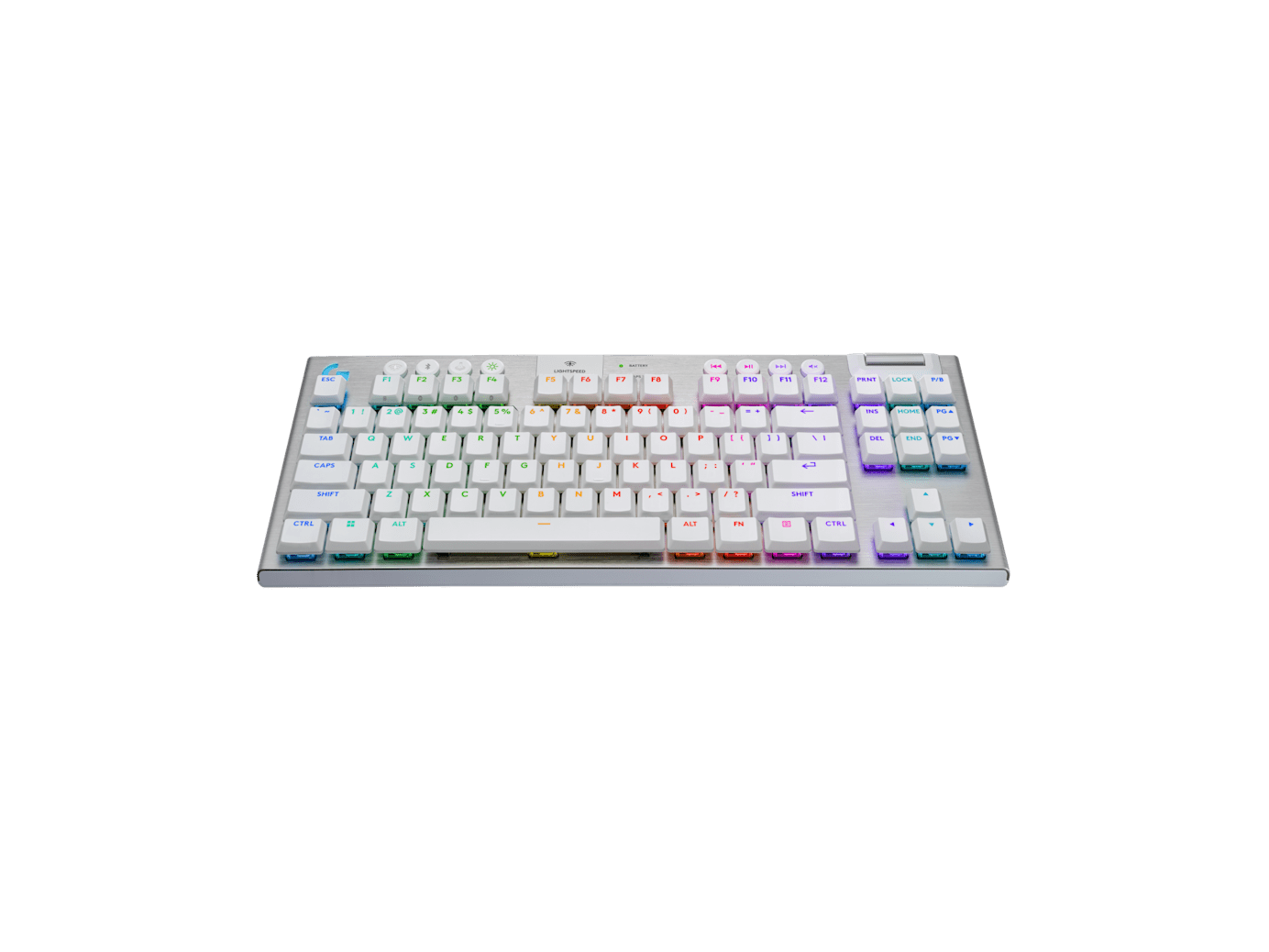 Teclado Logitech G915 X Lightspeed TKL Blanco