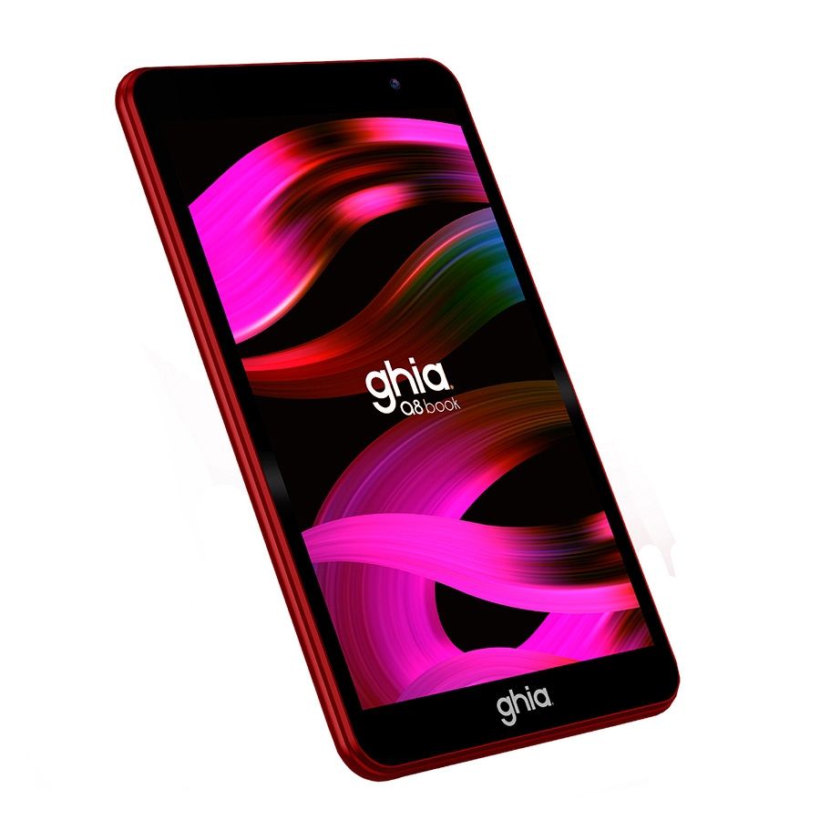 Tablet A8 Book 8 Pulgadas A523 Octacore 4GB RAM 64GB ROM 2 Cámaras Bluetooth 4000mAh Android 14 Roja