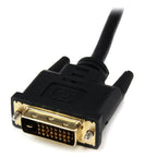 Cable Adaptador HDMI a DVI - 20cm - DVI-D Macho a HDMI Hembra - Negro - Startech.Com Mod. HDDVIFM8IN