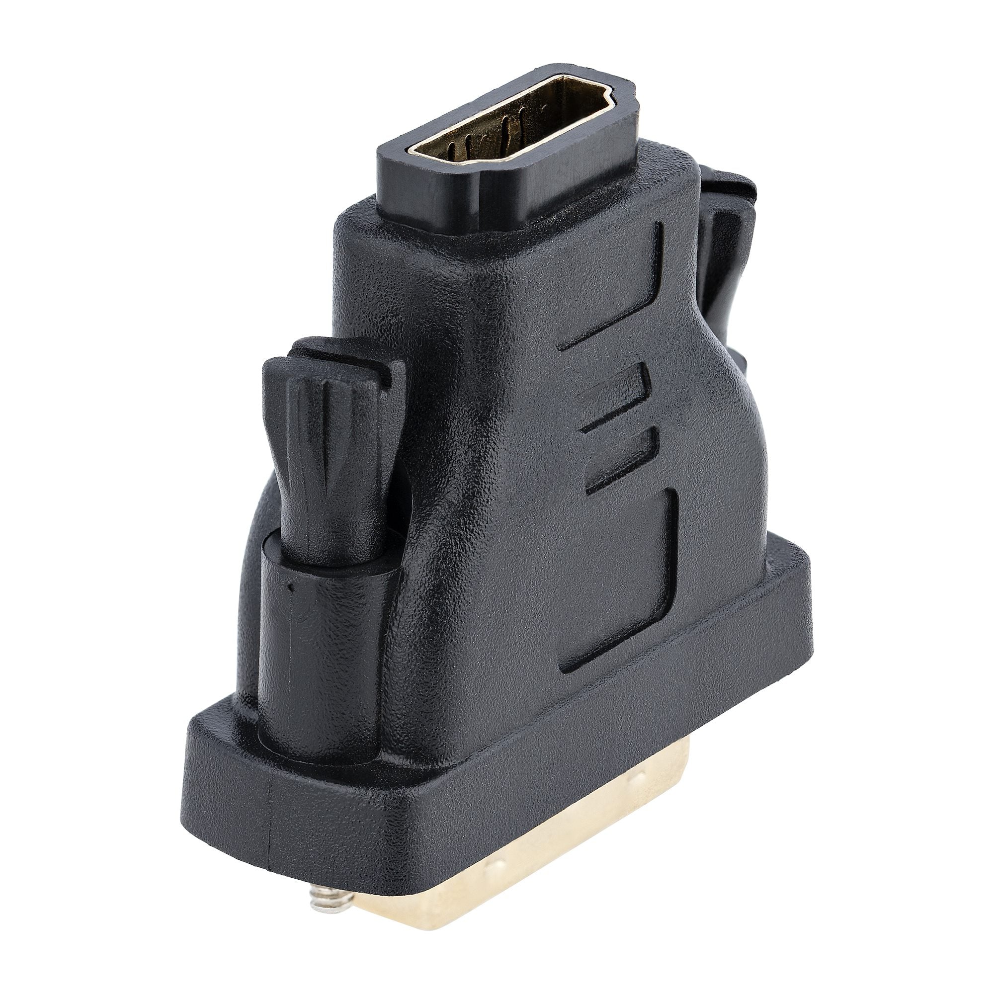 Adaptador de Video HDMI a DVI - DVI-D Macho a HDMI Hembra - Convertidor de Video - Negro - Startech.Com Mod. HDMIDVIFM