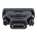 Adaptador de Video HDMI a DVI - DVI-D Macho a HDMI Hembra - Convertidor de Video - Negro - Startech.Com Mod. HDMIDVIFM