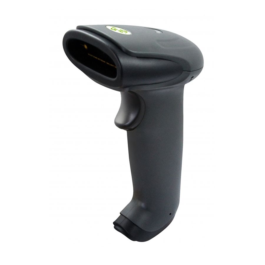 Lector de Códigos de Barra Ghia GSL1 1D Láser USB Negro