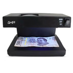 LAMPARA DETECTORA DE BILLETES FALSOS Y DOCUMENTOS OFICIALES GHIA GLUV1 / LUZ UV / NEGRA