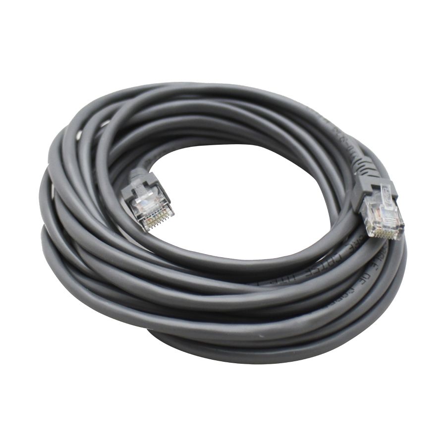 Cable de Red UTP CAT5E Ghia 100% Cobre Gris RJ45 5 Metros 15 Pies Patch Cord