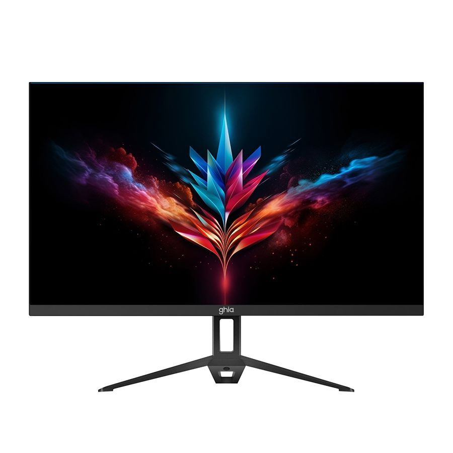 Monitor Ghia 23.8 Pulgadas LED IPS Full HD 1920x1080 Frameless 100Hz VGA HDMI Bocinas Integradas