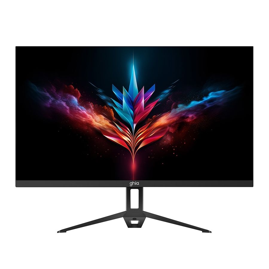 Monitor Ghia 27 Pulgadas LED IPS Full HD 1920x1080 Frameless 100Hz FreeSync HDMI DP VGA Bocinas Integradas