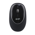 Kit 60 Piezas Mouse Ergonómico Ghia Memory Foam Negro Inalámbrico 1000 DPI