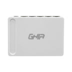 Switch Ghia 5 Puertos RJ45 10 100 1000 Mbps No Administrable Auto MDI MDIX Half Full Duplex Gigabit