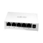 Switch Ghia 5 Puertos RJ45 10 100 1000 Mbps No Administrable Auto MDI MDIX Half Full Duplex Gigabit