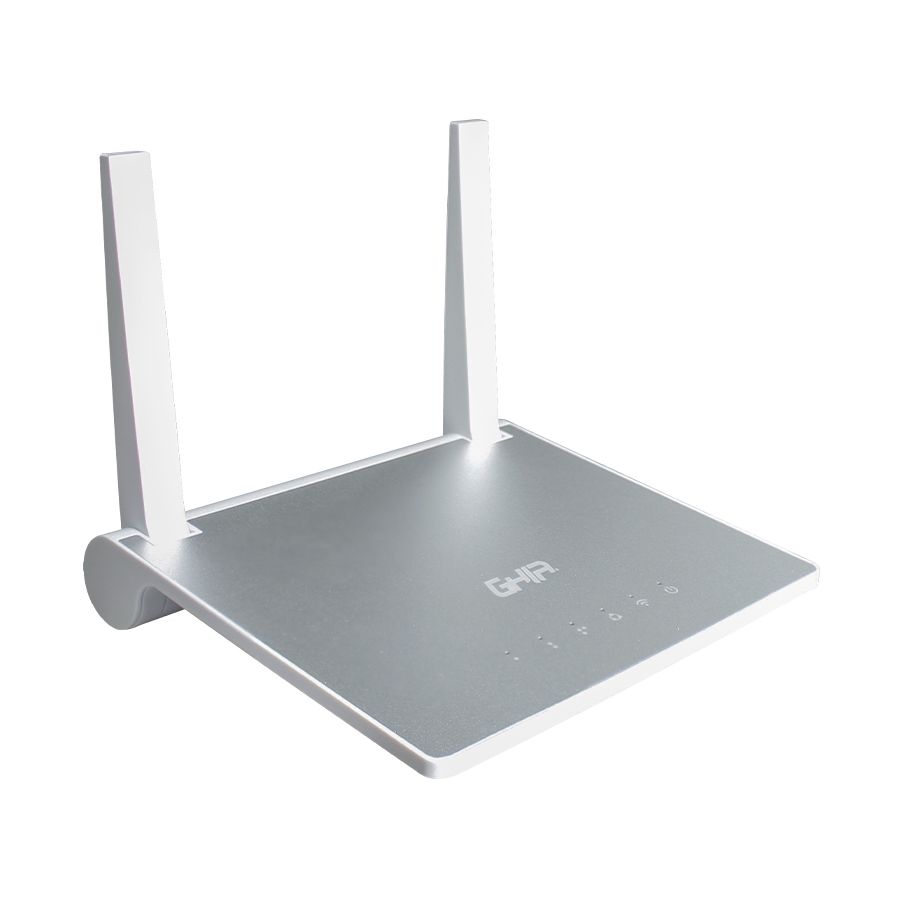 Router Inalámbrico Ghia 300Mbps Multimodo Router Repetidor WISP 11N G B 3 Puertos LAN 10 100 1 Puerto WAN 10 100 2 Antenas Fijas Externas 5dBi
