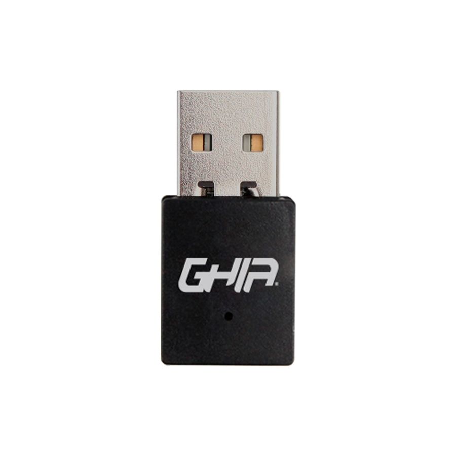 Tarjeta de Red USB 2.0 Ghia Inalámbrica 300Mbps Alta Velocidad